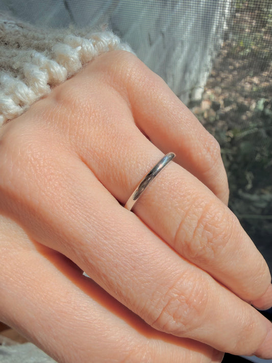 Heavy platinum bands (assorted)