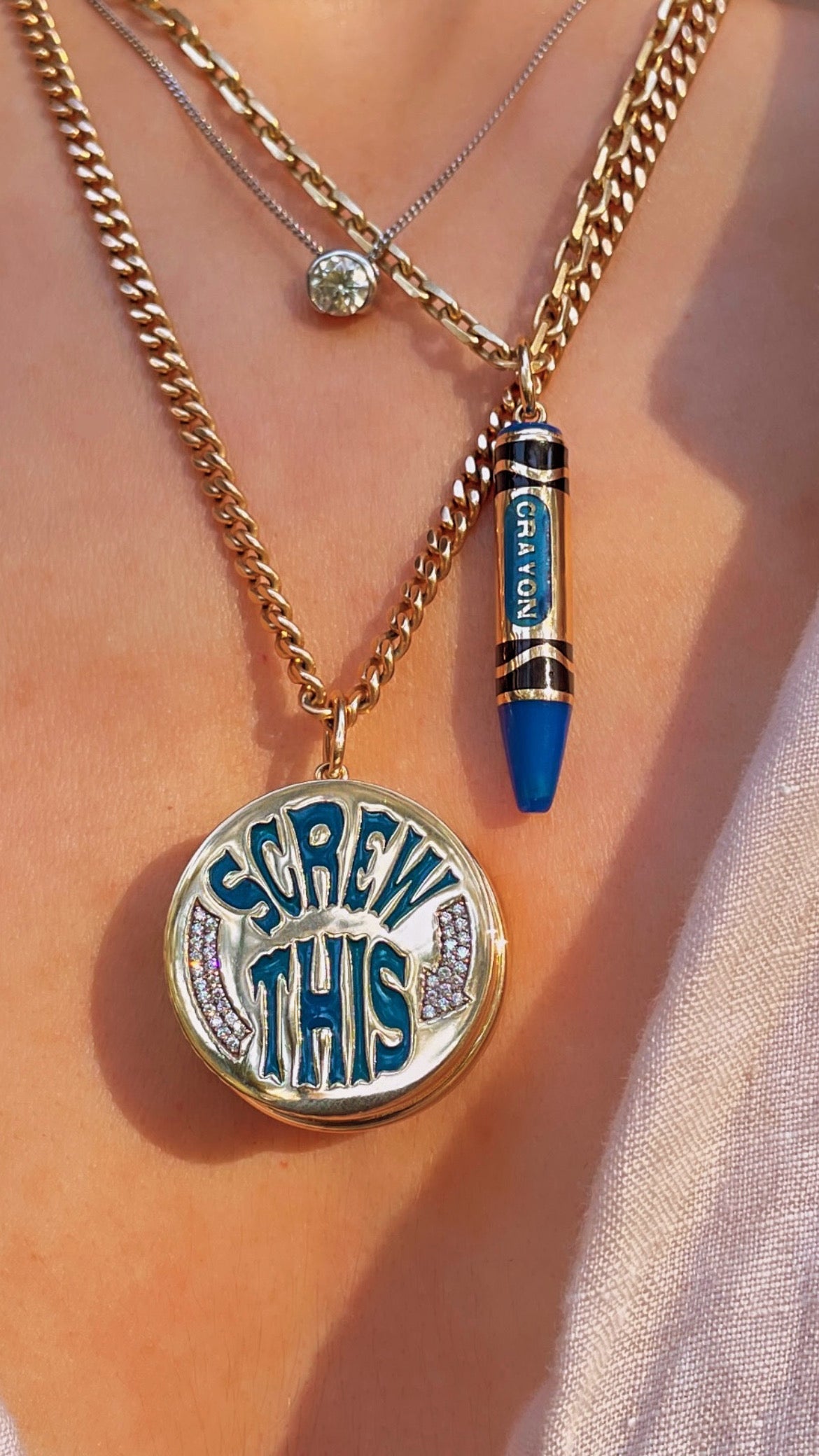 3GOG Original Screw This Pendant