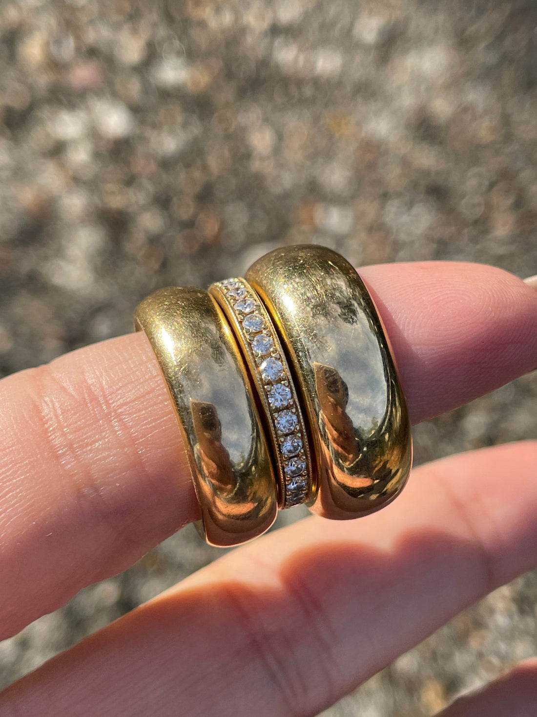 Gold Donut Bands: Everything you need to know about our custom-made chunky gold rings