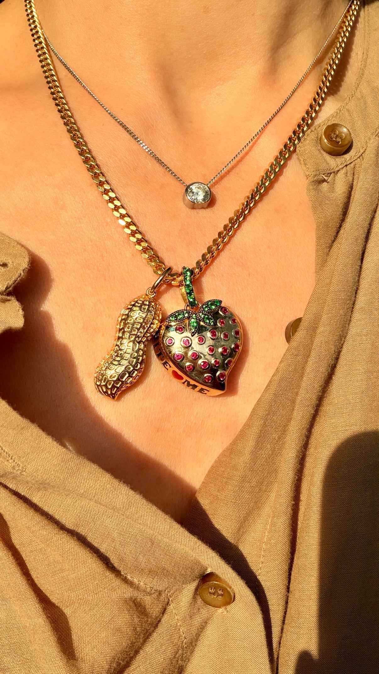 3GOG Original Real Nut Peanut Pendant