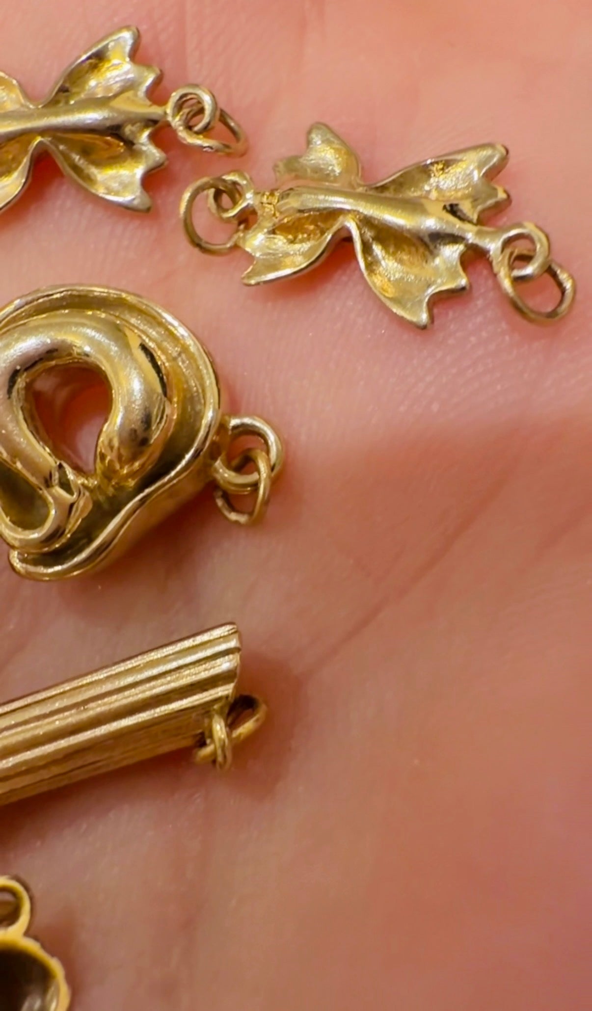 Yellow 14K Pasta charms