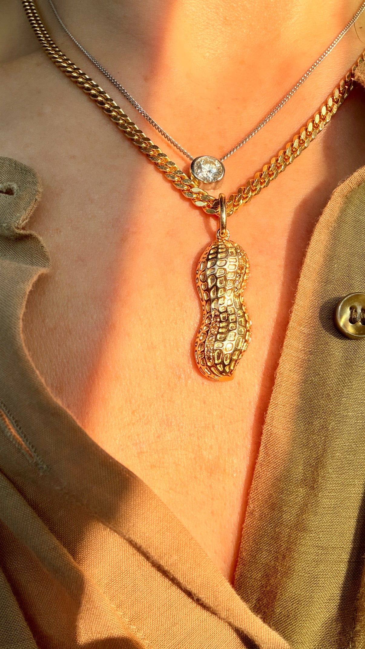 3GOG Original Real Nut Peanut Pendant