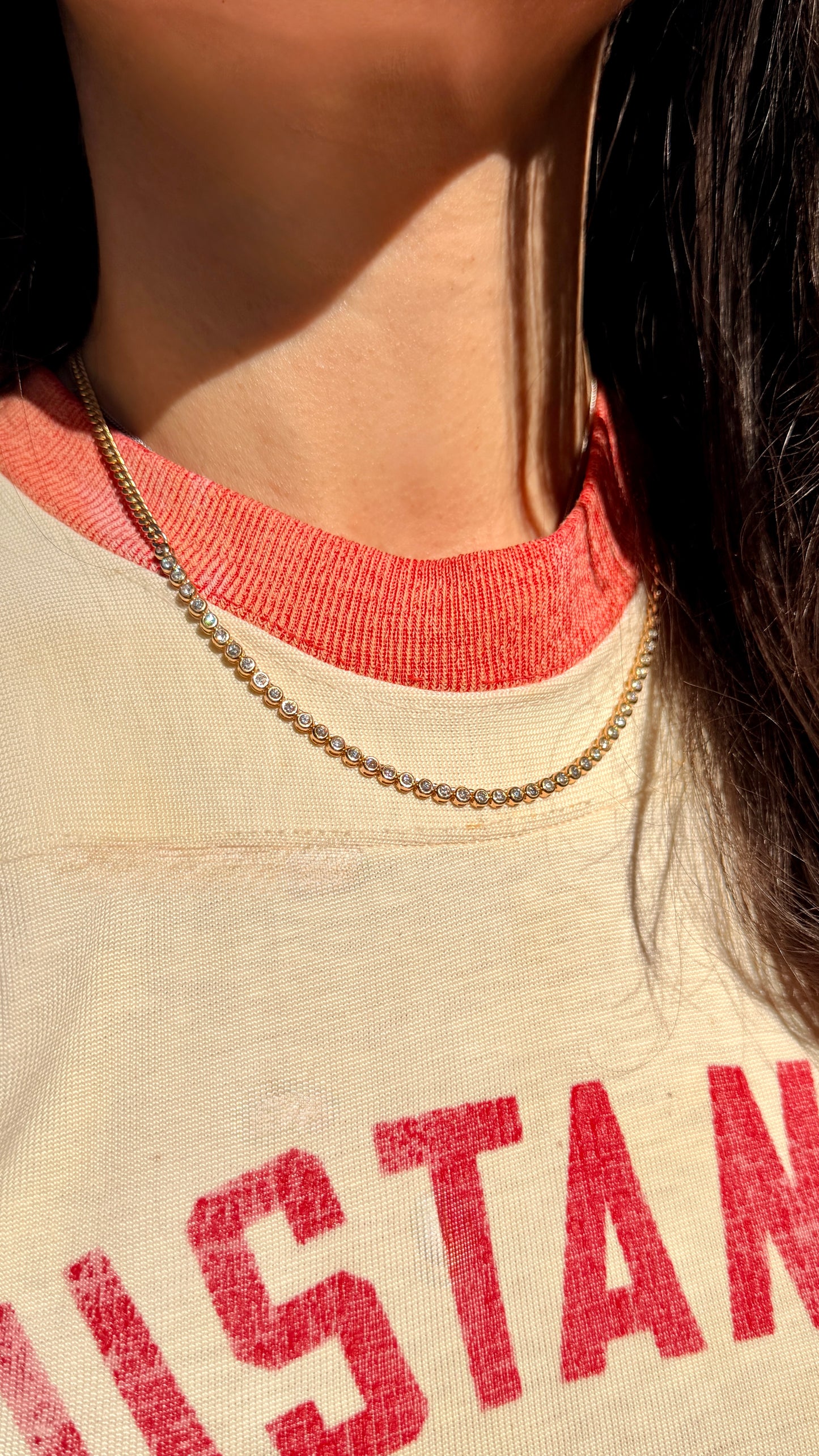 3GOG original 18K yellow Diamond Bubble Watch Chain, 18 inch - Ready to Ship Dec 2025