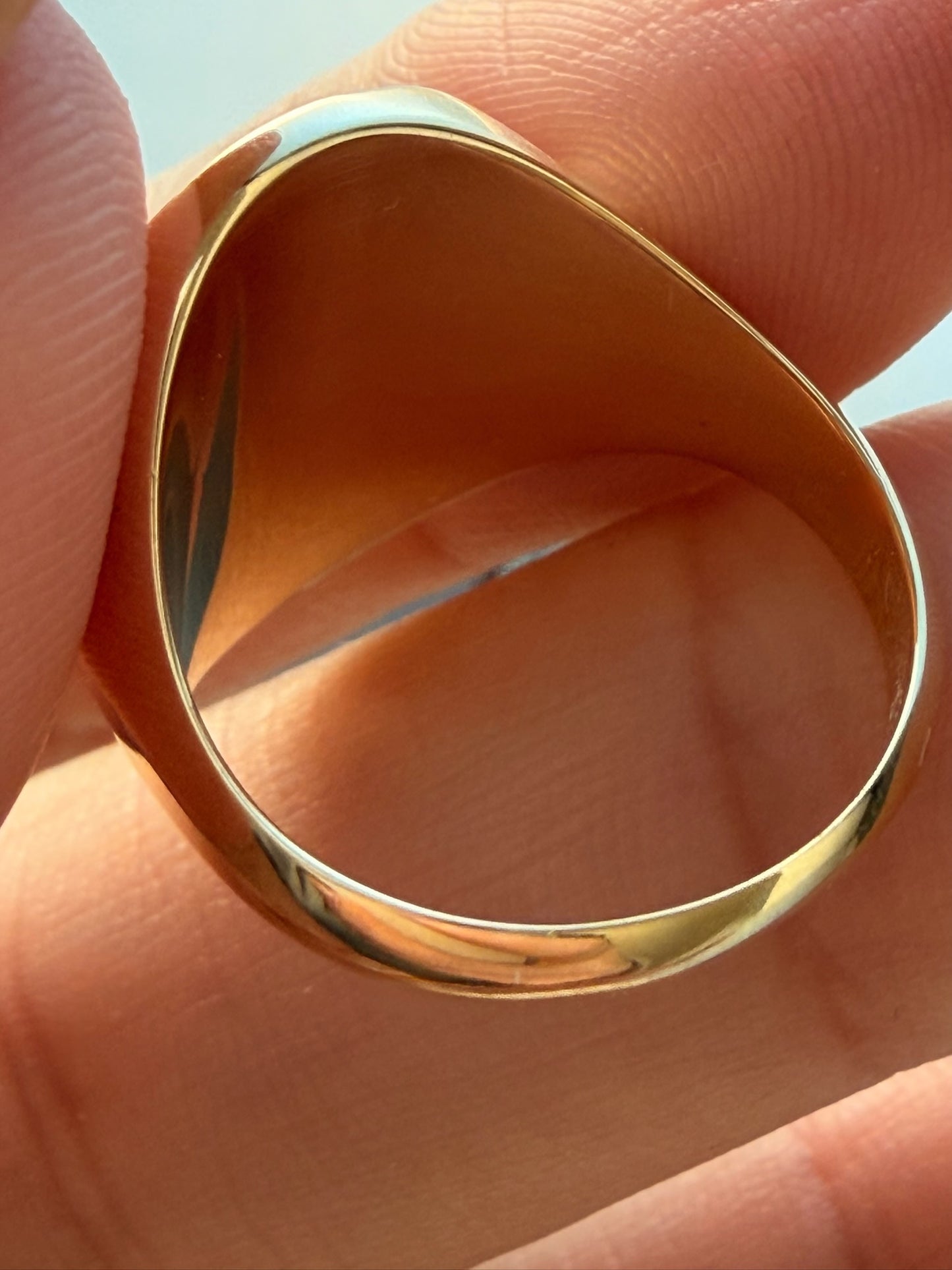 3GOG Original Blank Slate Signet Rings