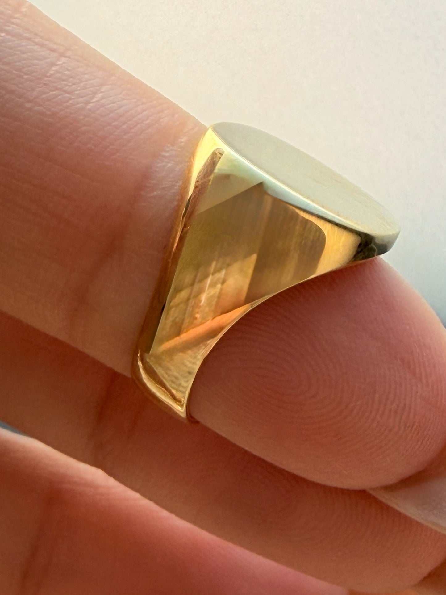 3GOG Original Blank Slate Signet Rings