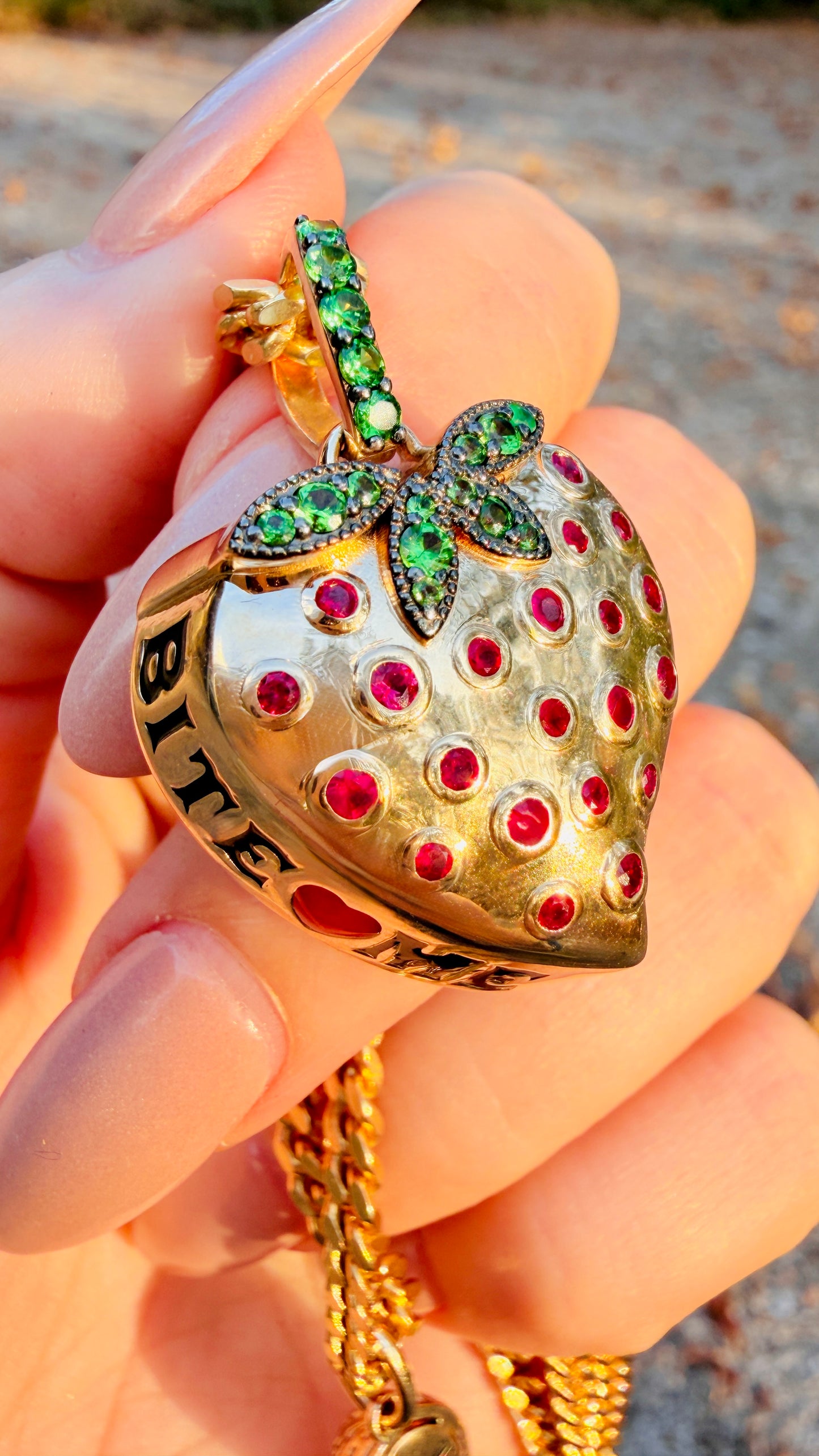 3GOG Original Bite Me Berry Pendant