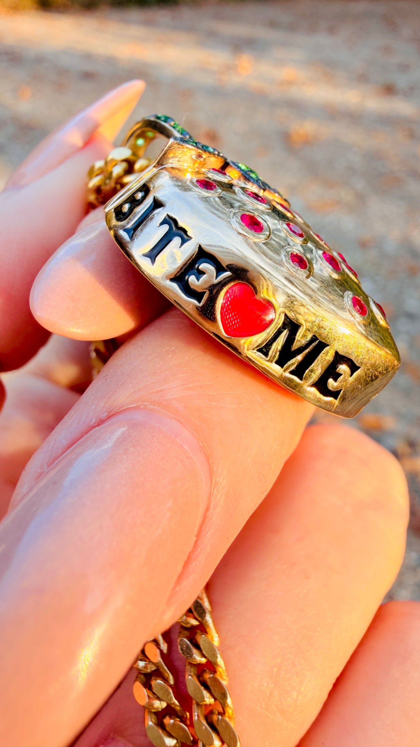 3GOG Original Bite Me Berry Pendant