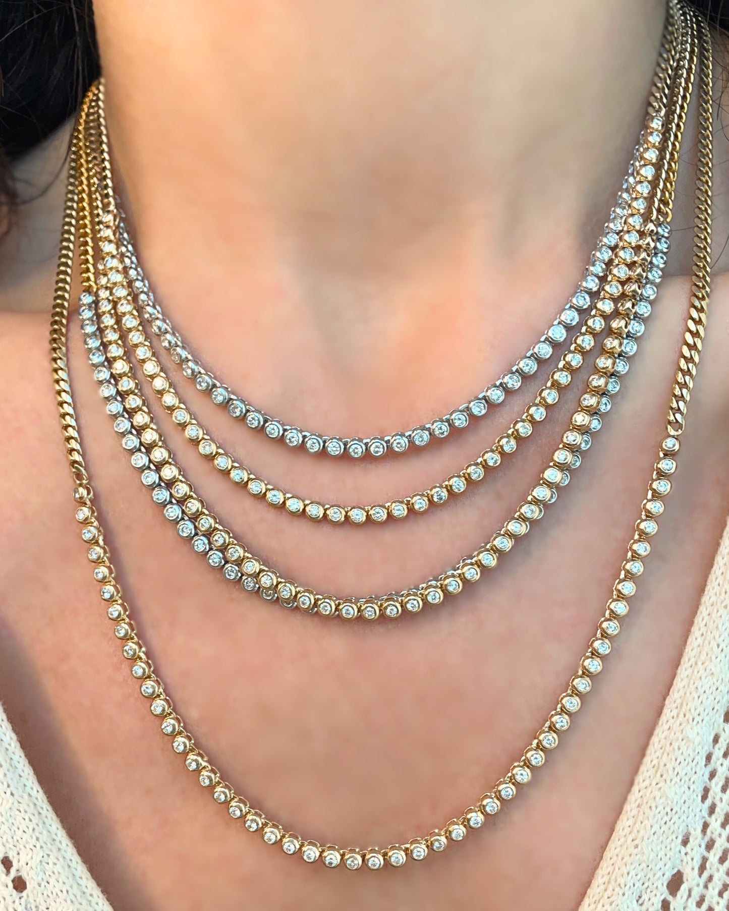 3GOG Original Bubble Tennis Necklace Watch Chain - PREORDER DOWNPAYMENT