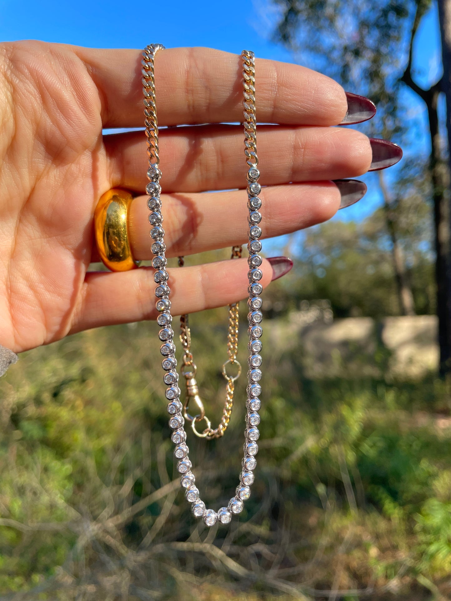 3GOG Original Bubble Tennis Necklace Watch Chain - PREORDER DOWNPAYMENT