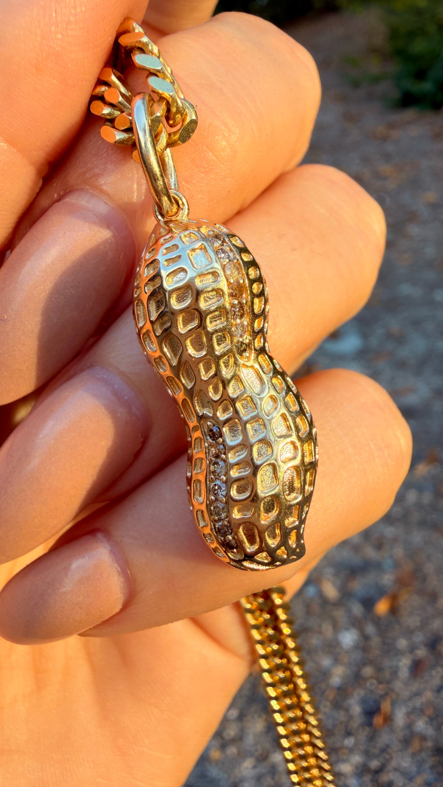 3GOG Original Real Nut Peanut Pendant