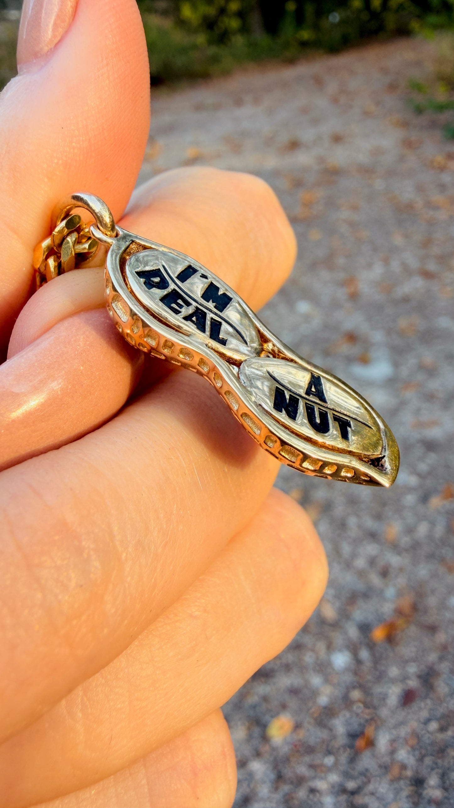 3GOG Original Real Nut Peanut Pendant