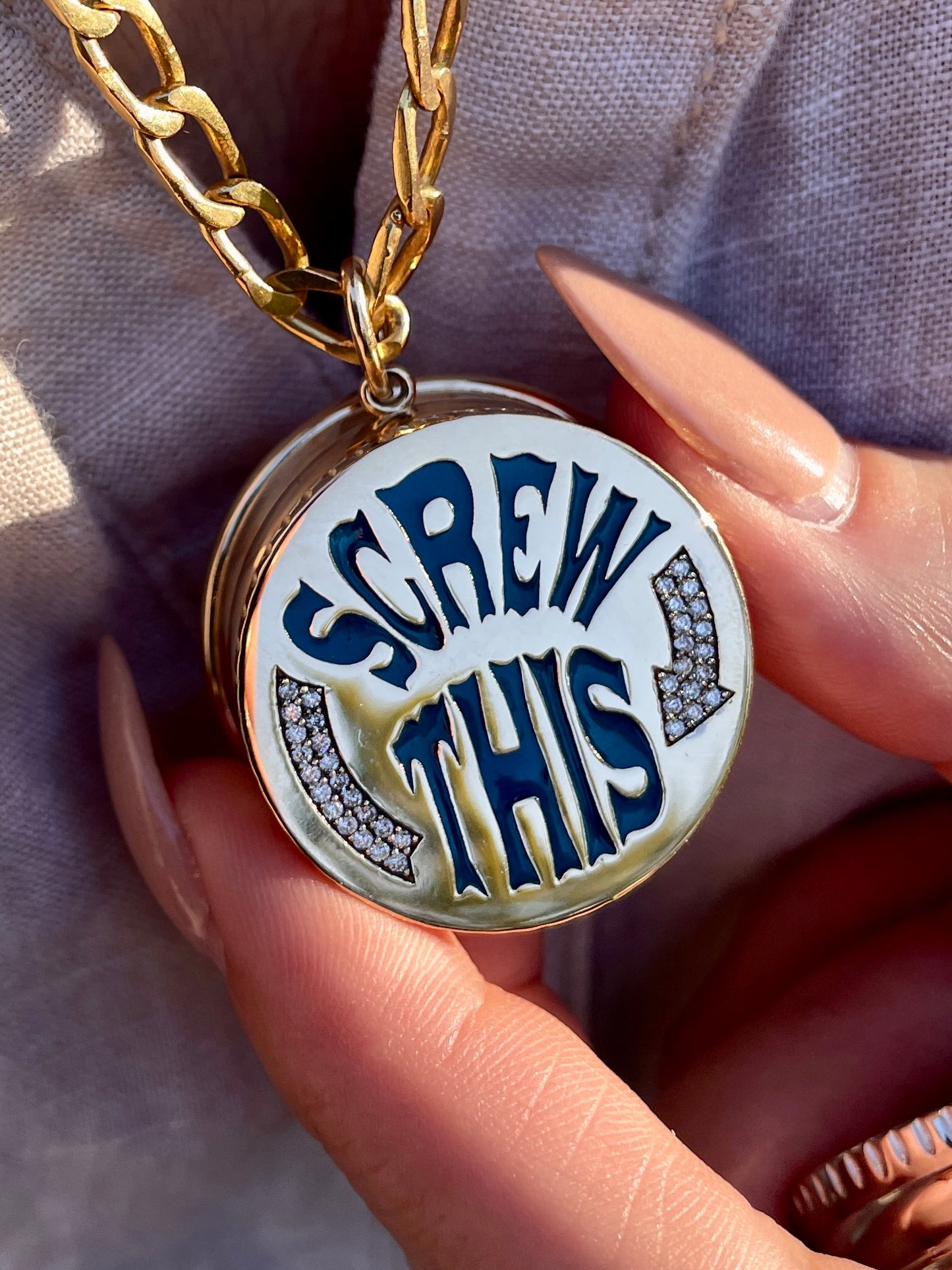 3GOG Original Screw This Pendant