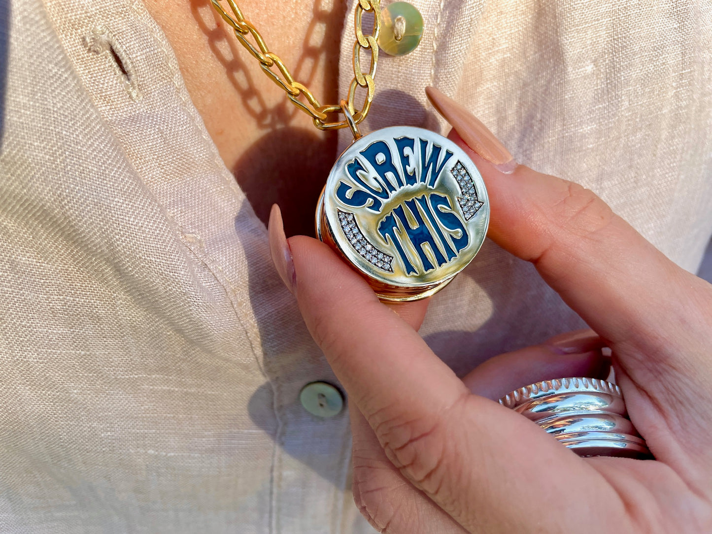 3GOG Original Screw This Pendant