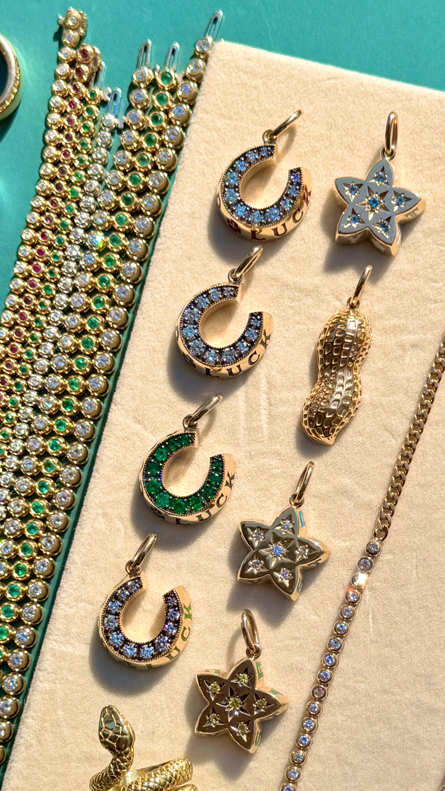 3GOG original yellow 14K Good Luck Horseshoe Pendant 3 - Ready to ship Dec 2025