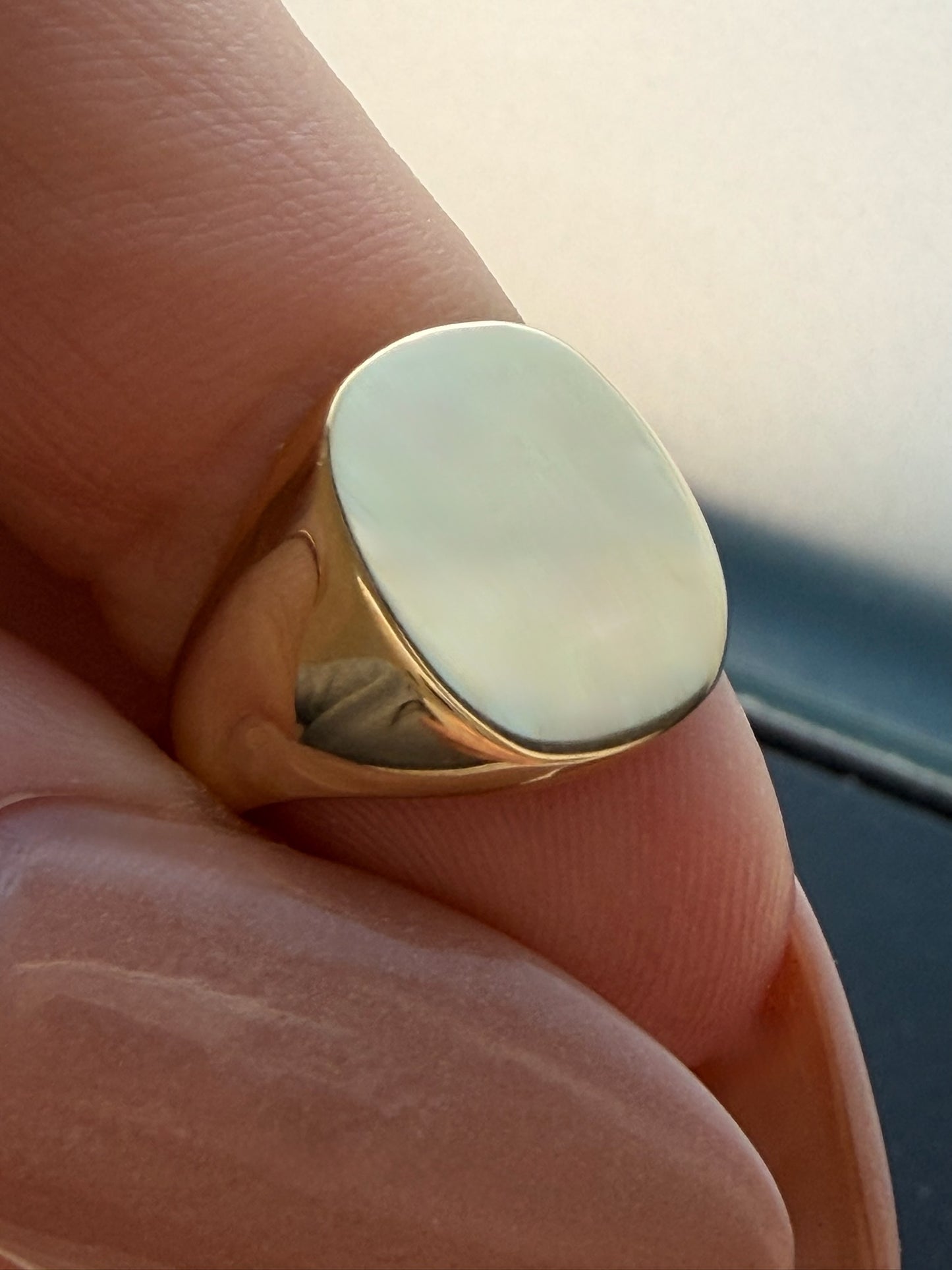 3GOG Original Blank Slate Signet Rings